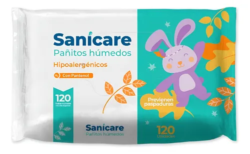 SANICARE TOALLITAS HUMEDAS – Pañalera Belyan